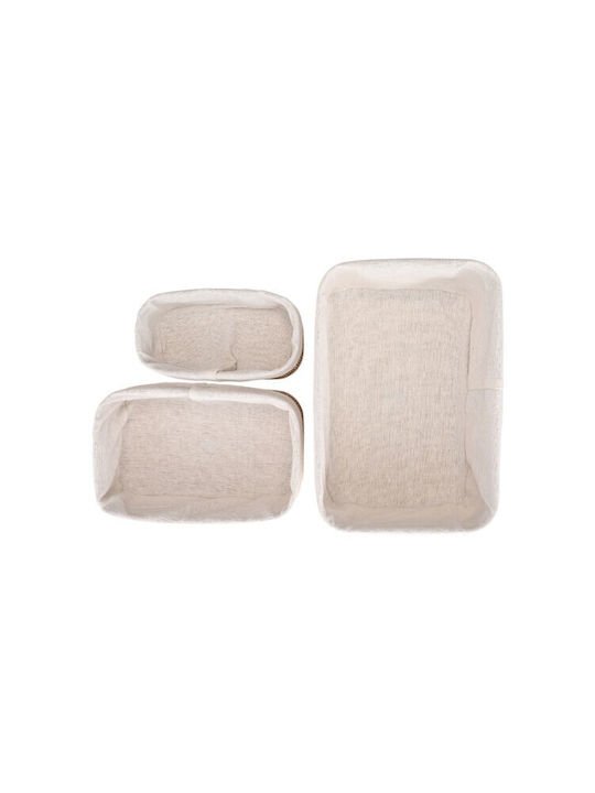 Estia Bamboo Essentials Organizer Bamboo Beige