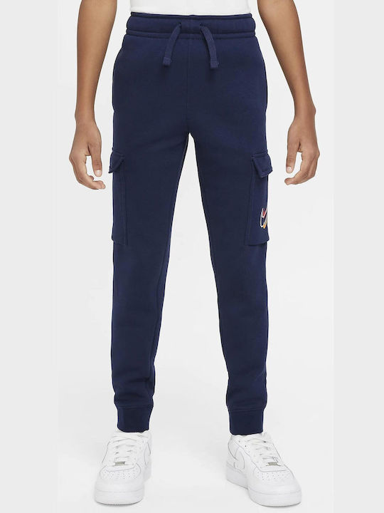 Παιδικό Παντελόνι Φόρμας Navy Μπλε Sportswear