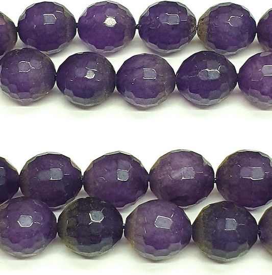 Roloi Komboloi Amethyst Worry Beads with 25 Beads Purple 31cm