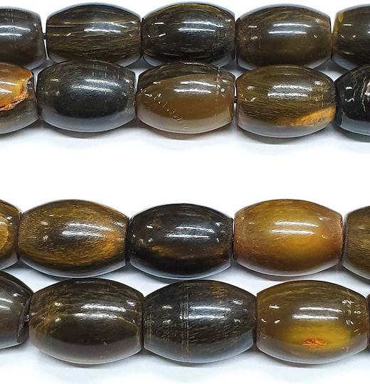 Roloi Komboloi Horn Worry Beads with 21 Beads Multicolour 41cm