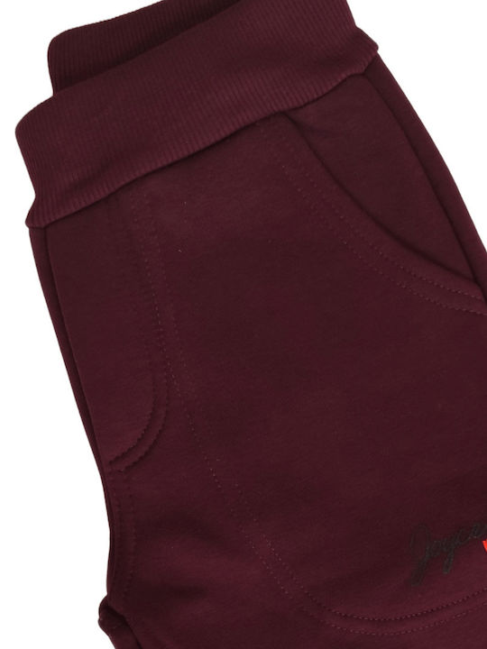Kinder Trainingshose Burgundisch 1Stück