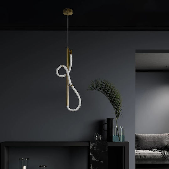 kelvo LED Κρεμαστό Φωτιστικό Λευκό 30x30x70εκ. kelvo LED Κρεμαστό Φωτιστικό Λευκό 30x30x70εκ.