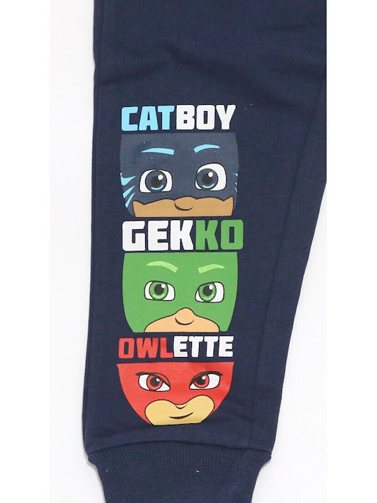 Kids Sweatpants Navy Blue Pj Masks