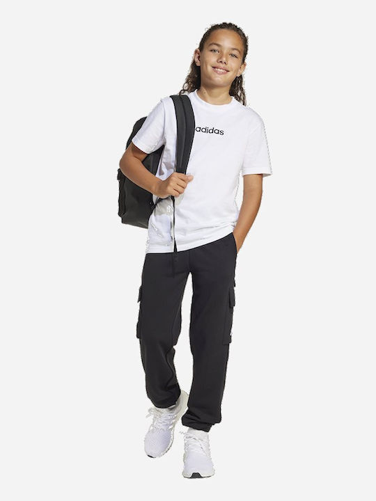 Kids Sweatpants Black Essentials Cargo