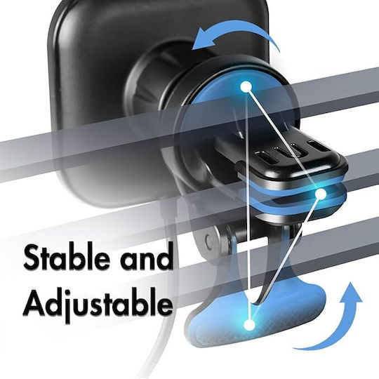 LogiLink Car Mobile Mount with Magnet Black