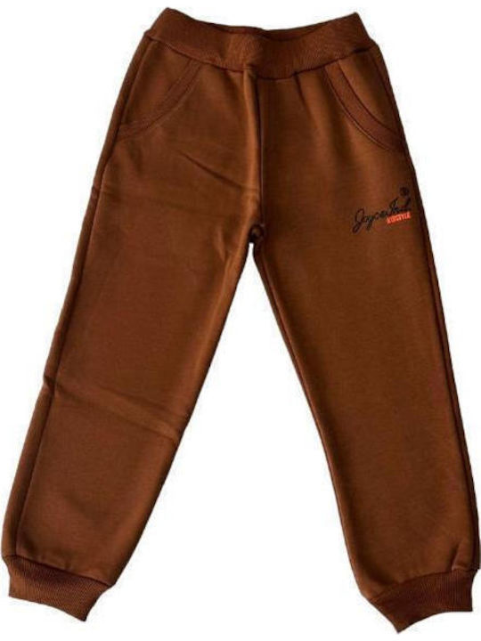 Kids Sweatpants Brown Boys