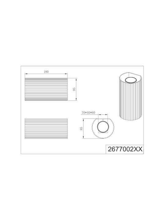 Trio Lighting Soka Spot in Gray Farbe
