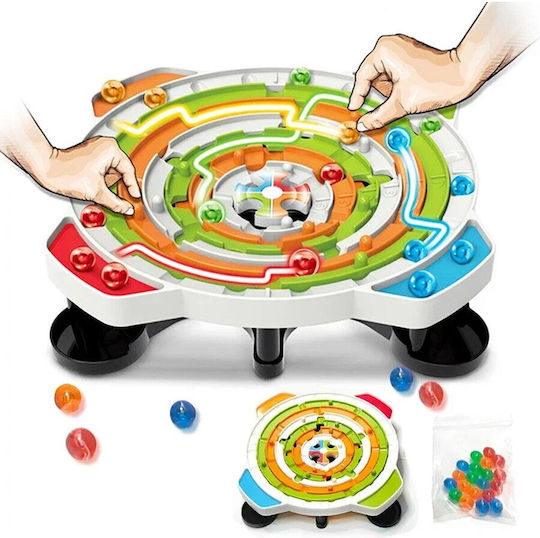 Board Game Marble Race for 2-4 Players 4+ Years Old EDUC-007212 (EN) Bufnitel