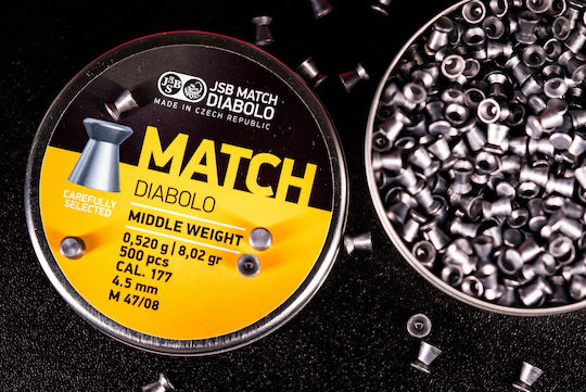 JSB Match Diabolo Middle Weight Pellets Airgun 500pcs