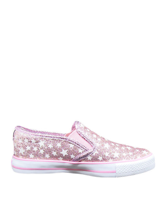 Kinder Sneakers Slip-on Rosa
