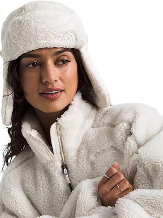The North Face Дамска Шапка с Полар Бяла