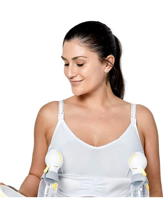 Medela Maternity & Nursing Bra with Clips White Medela Maternity & Nursing Bra with Clips White
