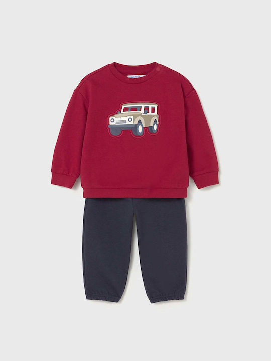 Kinder Sweatpants Set - Jogginganzug Red, Blue 2Stück