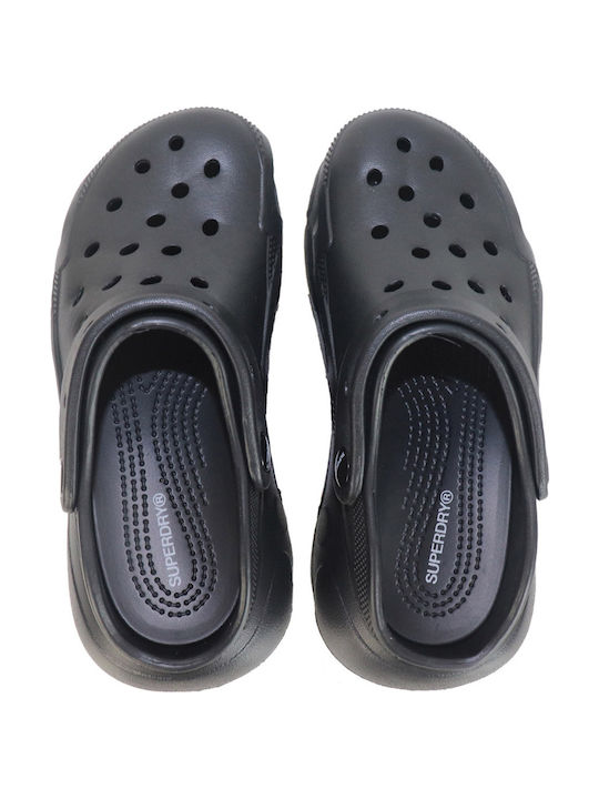 Superdry Women's Clogs Black