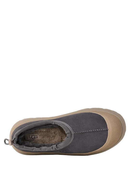 De piele Slip-on-uri pentru bărbați Gri