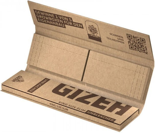 Gizeh Magnet Χαρτάκια Στριφτού Τσιγάρου Slim King Size 1τμχ
