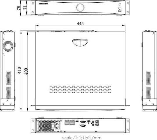 Hikvision DS-7732NXI-K4 D PL Записващо устройство с Резолюция 4K