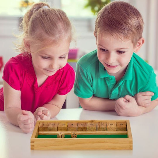 Joc de Societate Shut The Box pentru 2+ Jucători 3+ Ani (EN) Relaxdays