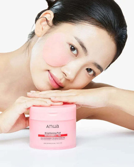 Anua Niacinamide 5 + TXA Brightening Pads Τόνωσης Προσώπου με Νιασιναμίδη & Υαλουρονικό Οξύ 60τμχ