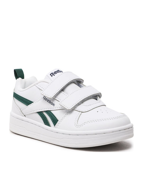 Royal Prime 2 Kids Sneakers with Scratch Cloud White / Dark Green