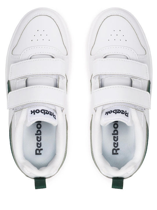 Royal Prime 2 Kids Sneakers with Scratch Cloud White / Dark Green
