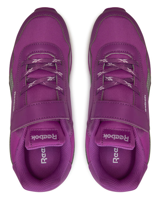 Royal Classic Jogger 3 Παιδικά Sneakers με Σκρατς Vicious Violet / Silver Metallic / Cloud White
