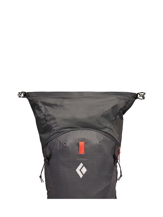 Black Diamond Cirque Ορειβατικό Σακίδιο 25lt Αδιάβροχο Μαύρο Daypack