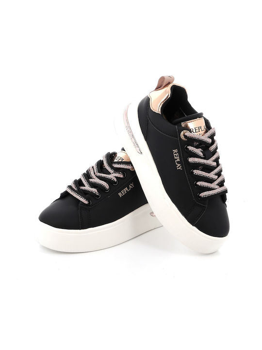 Casual University Jr Kids Sneakers Black