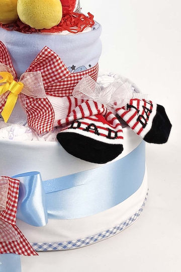 Dama Koupa Diaper Cake για Αγόρι