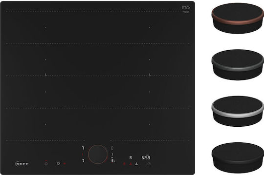 Neff N 90 Smart Induction Cooktop Autonomous with Child Lock Function 60.6x54.6εκ.