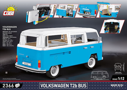 Cobi Building Blocks for Ages 6+ 2366 Pieces