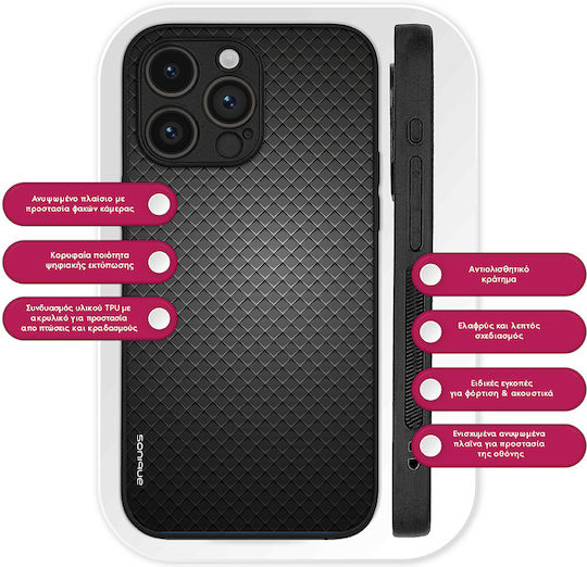 Sonique Carbon Series Case Honor 400 Pro 5g Gray
