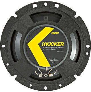 Kicker Car Speaker CS Series 6.5" with 100W RMS (2 Way)