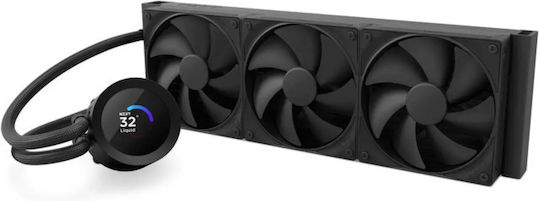 NZXT Kraken Plus 360 v2 Υδρόψυξη AIO CPU με 3 Ανεμιστήρες 120mm