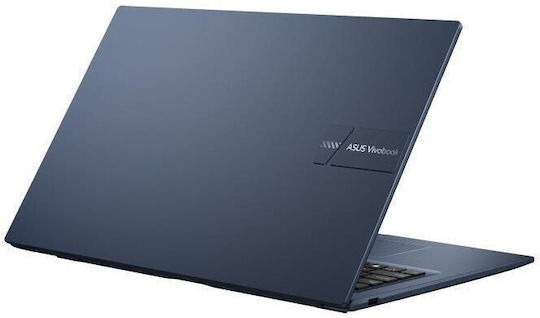 Asus Vivobook 17 X1704VA-AU887 17.3" IPS FHD (Nucleu 5-120U/16GB/1TB SSD/No OS) Albastru liniștit (Tastatură US)