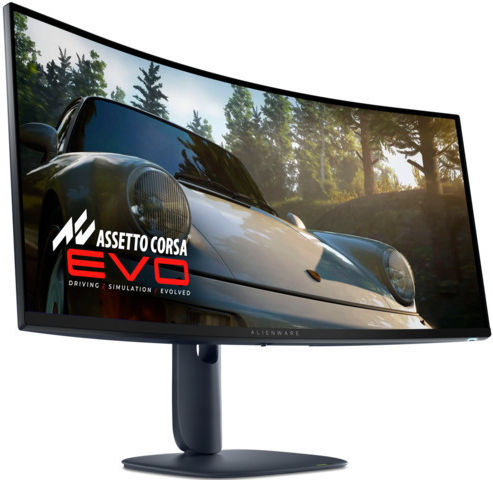 Dell Alienware AW3425DW Ultrawide QD-OLED HDR Curved Gaming Monitor 34.2" QHD 3440x1440 240Hz with Response Time 0.03ms GTG