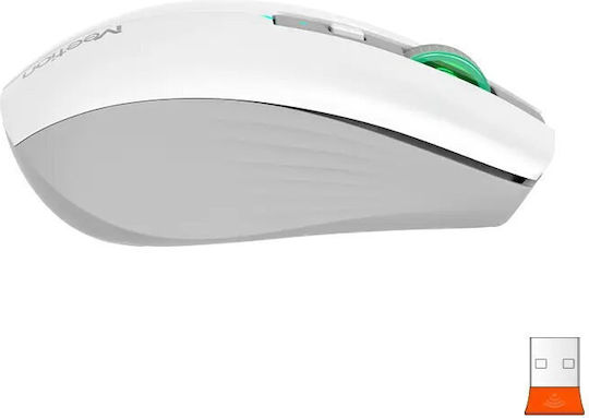 Meetion BTM002 Ασύρματο Bluetooth Ποντίκι Γκρι