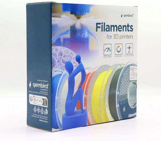 Gembird PETG 3D-Drucker-Filament 1.75mm Schwarz 1kg