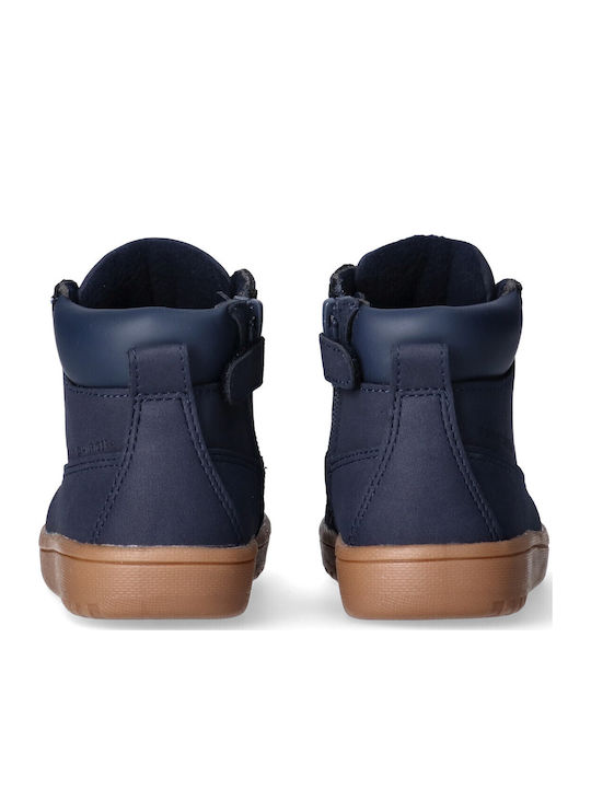 Kinderstiefeletten mit Schnürsenkeln Blau