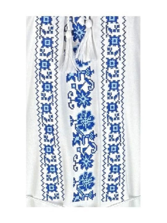 Rochii De Vară Pentru Femei Maxi Rochie Albă Albastră