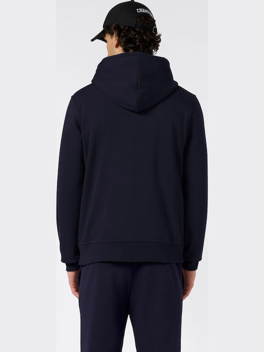 Sweatshirt with Hood Navy