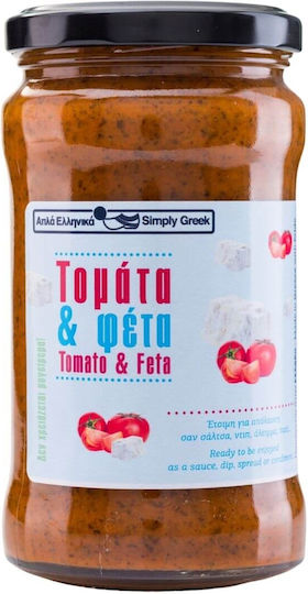 Simply Greek Tomate & Feta Kochsauce 280gr 1cm