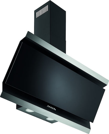 Pyramis Eleganto Каминен аспиратор 90см Черен