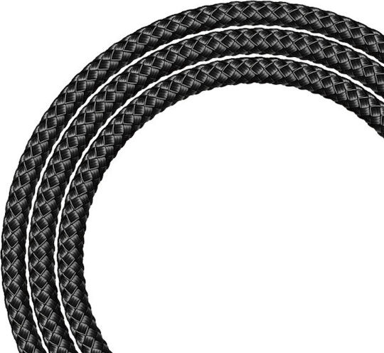Recci USB to Lightning / Type-C / micro USB Cable Μαύρο 1.2m RTC-T12