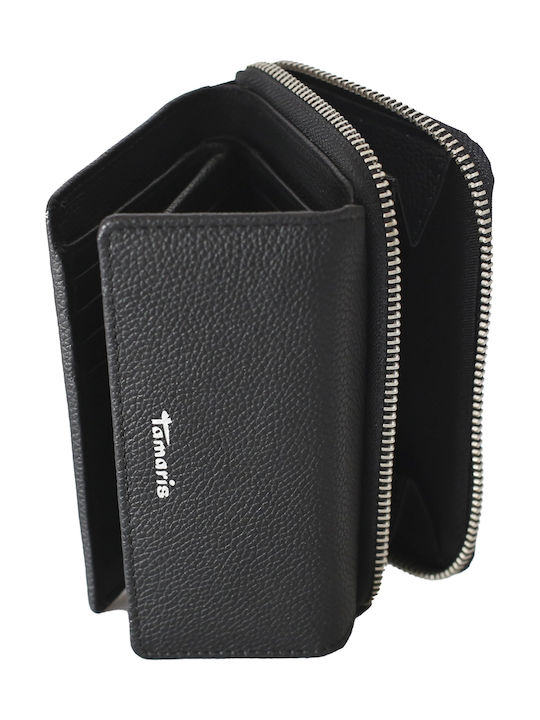 Small Leather Women's Wallet Classic Black