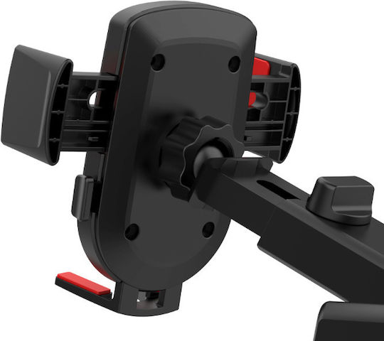 Recci Car Mobile Mount with Anti-Slip Surface Black