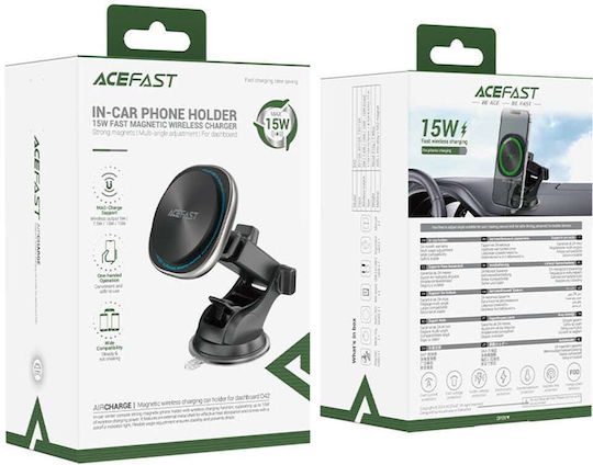 Acefast Car Mobile Mount with Magnet Silver