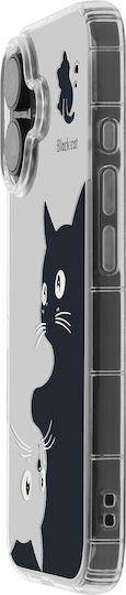 TelForceOne Ultra Trendy Back Cover Silicone / Plastic 1.2mm Transparent (iPhone 16 Pro)