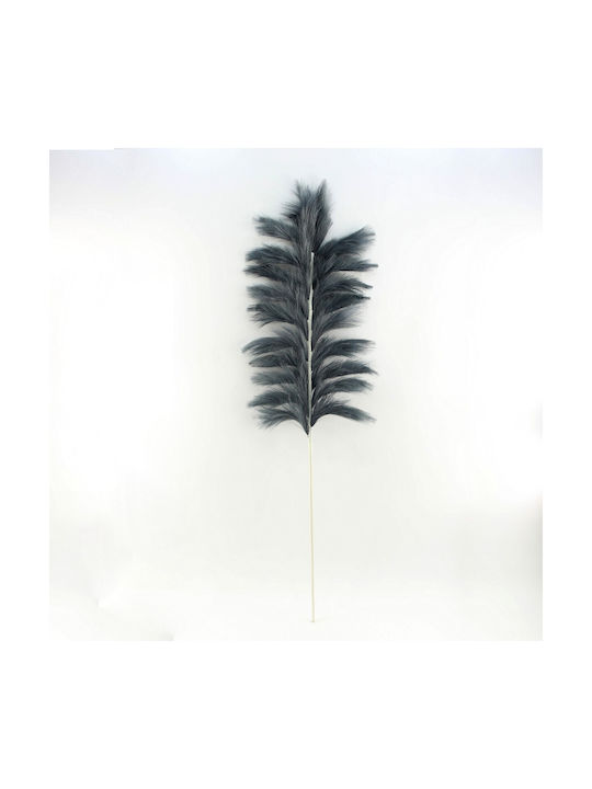Künstlicher dekorativer Zweig Pampasgras Blau 120cm Supergreens