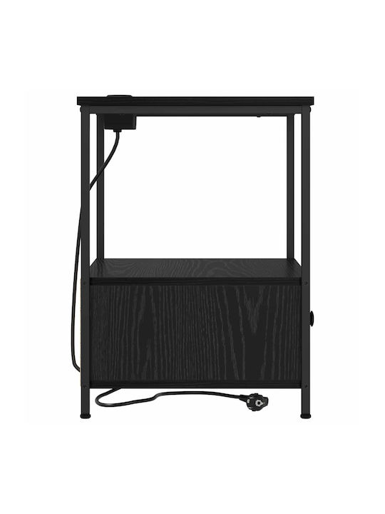 Nachttisch Black oak 42x41x56cm